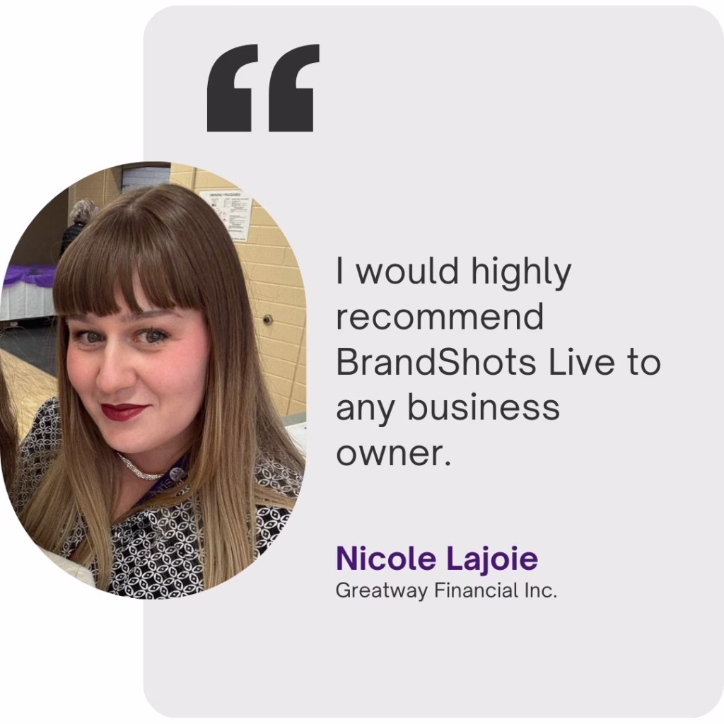 BrandShots Live Testimonial